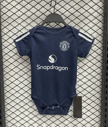 24-25 Manchester United Away Baby Uniform Cheap Football Jersey Wholesale Yupoo