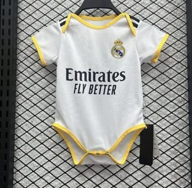 25-26 Real Madrid Home Baby Uniform Cheap Football Jersey Wholesale Yupoo