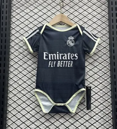 25-26 Real Madrid Away Baby Uniform Cheap Football Jersey Wholesale Yupoo