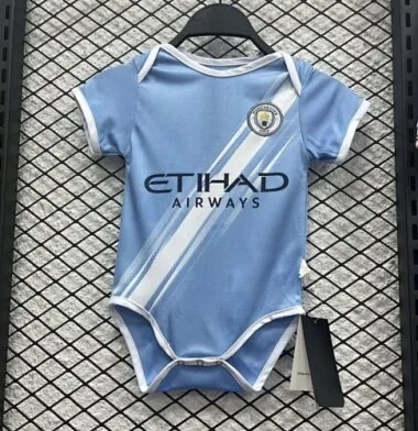 25-26 Manchester City Home Baby Uniform Cheap Football Jersey Wholesale Yupoo