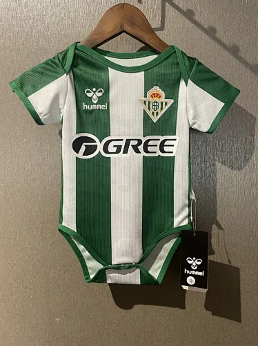 25-26 Real Betis Home Baby Uniform Cheap Football Jersey Wholesale Yupoo