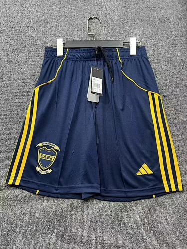 25-26 Boca Juniors Home Shorts Cheap Football Jersey Wholesale Yupoo