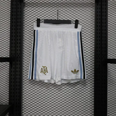 25-26 Player Argentina White Shorts Cheap Football Jersey Wholesale Yupoo