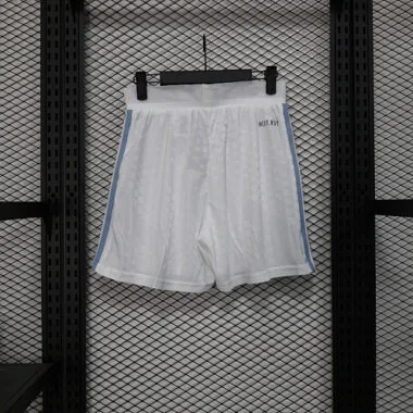 25-26 Player Argentina White Shorts Cheap Football Jersey Wholesale Yupoo