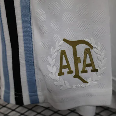 25-26 Player Argentina White Shorts Cheap Football Jersey Wholesale Yupoo