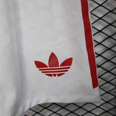 25-26 Player Ajax 125th White Shorts S-3XL Cheap Football Jersey Wholesale Yupoo