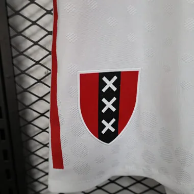25-26 Player Ajax 125th White Shorts S-3XL Cheap Football Jersey Wholesale Yupoo