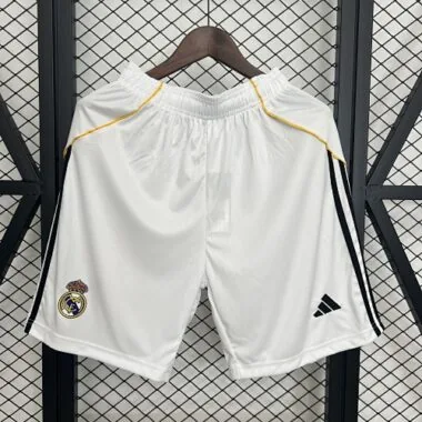 25-26 Shorts Real Madrid Home S-XXL Soccer Jersey