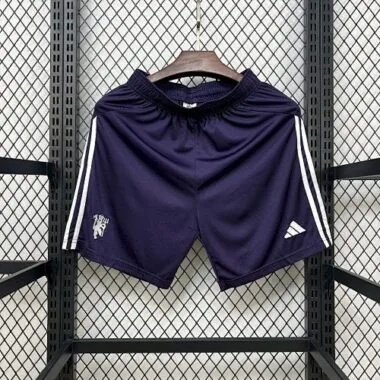 25-26 Shorts Manchester United Away S-XXL Soccer Jersey
