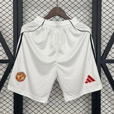25-26 Shorts Manchester United Home S-XXL Soccer Jersey