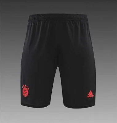 22-23 Bayern Munich training suit short sleeve kit red black