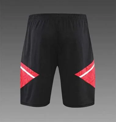 22-23 Bayern Munich training suit short sleeve kit red black