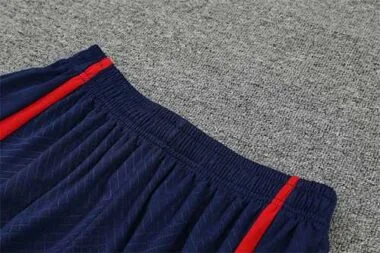 2022/23 Barcelona training suit short sleeve kit blue 3