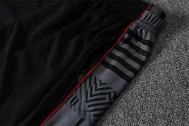 22-23 AC Milan Training Suit Short Sleeve Kit Grey