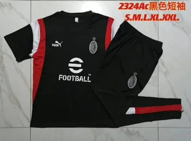 23-24 AC Milan Short Sleeve Training Suit Yupoo(1)