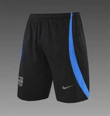 22-23 Barcelona Training Suit Short Sleeve Kit Black Grey