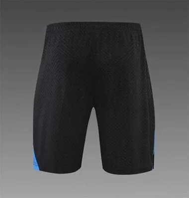 22-23 Barcelona Training Suit Short Sleeve Kit Black Grey