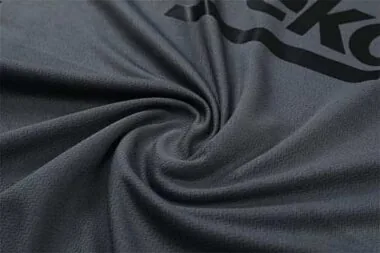 22-23 Barcelona Training Suit Short Sleeve Kit Black Grey