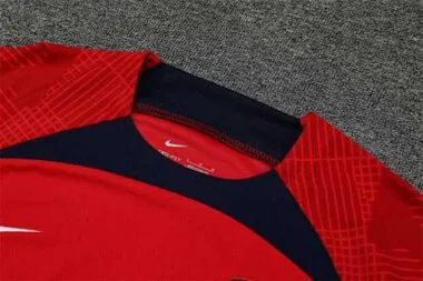 22-23 Atletico Madrid training suit short sleeve kit red