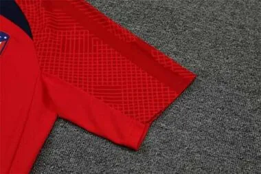 22-23 Atletico Madrid training suit short sleeve kit red