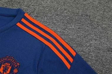 2022/23 Manchester United Training Suit Short Sleeve Kit Blue