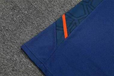 2022/23 Manchester United Training Suit Short Sleeve Kit Blue