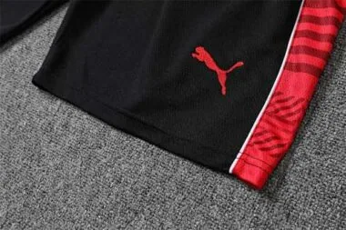 22-23 AC Milan Training Suit Short Sleeve Kit Red