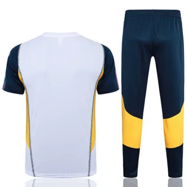 23-24 Real Madrid Short Sleeve Kits White Training Suits