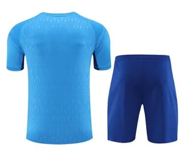 2023/24 Real Madrid Goalkeeper Kits Short Sleeve Blue Suits