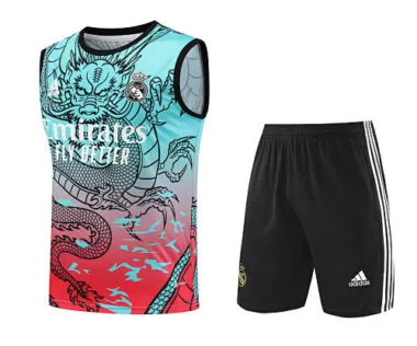 24-25 Real Madrid Dragon Training Vest Kits(Top+Shorts)