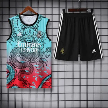 24-25 Real Madrid Dragon Training Vest Kits(Top+Shorts)