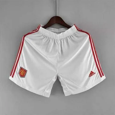 22-23 Manchester United Shorts White