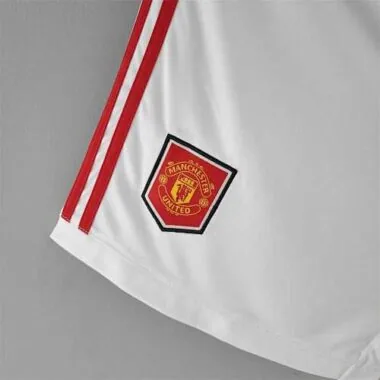22-23 Manchester United Shorts White