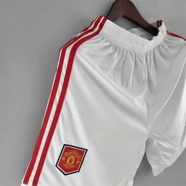 22-23 Manchester United Shorts White
