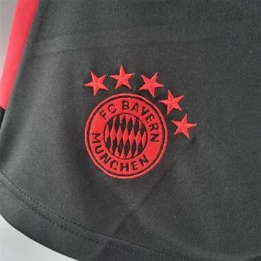22-23 Bayern training shorts redblack