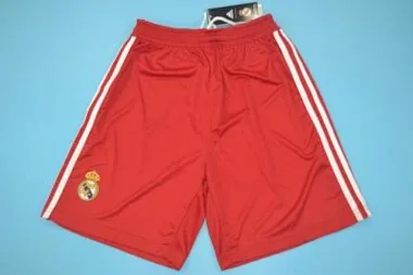 11-12 Real Madrid red shorts