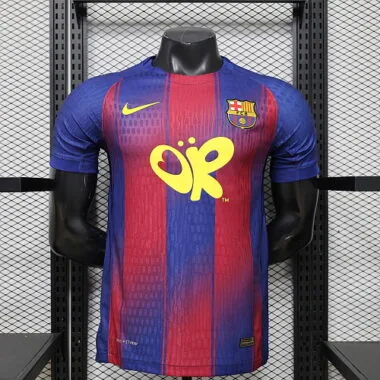 25-26 Player FC Barcelona Home x Olivia Rodrigo Kit S-5XL Cheap Football Jersey Wholesale Yupoo