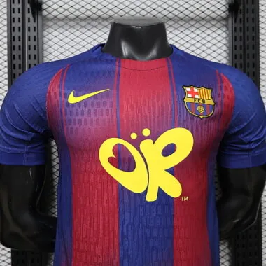 25-26 Player FC Barcelona Home x Olivia Rodrigo Kit S-5XL Cheap Football Jersey Wholesale Yupoo