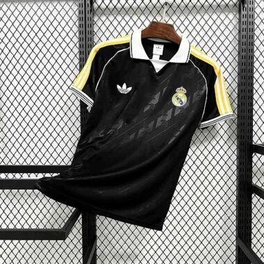 26-27 Real Madrid Black Casual Edition Kit Cheap Football Jersey Wholesale Yupoo