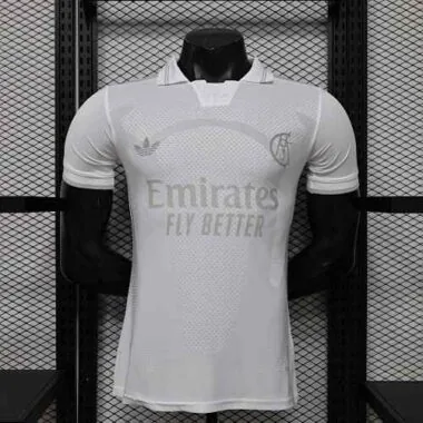 25-26 Player Real Madrid 125th Anniversary Edition Kit Cheap Football Jersey Wholesale Yupoo