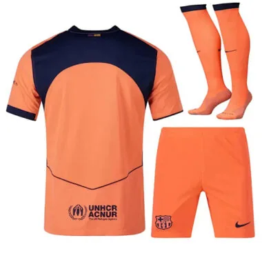 25-26 Barcelona Third Away Full Kit Cheap Football Jersey Wholesale Yupoo