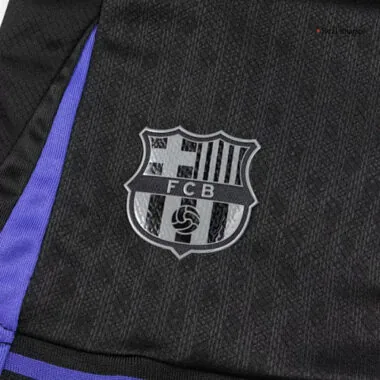 25-26 Kids Barcelona Away Kids Full Kit Cheap Football Jersey Wholesale Yupoo