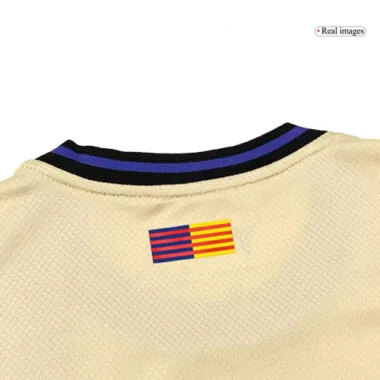 25-26 Kids Barcelona Away Kids Full Kit Cheap Football Jersey Wholesale Yupoo