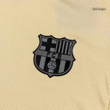 25-26 Kids Barcelona Away Kids Full Kit Cheap Football Jersey Wholesale Yupoo