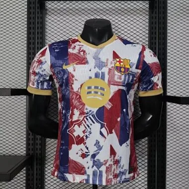 25-26 Player Barcelona Special Edition Kit Cheap Football Jersey Wholesale Yupoo