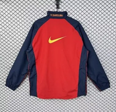 98-00 Barcelona Retro Windbreaker Jacket Kit S-2XL Cheap Football Jersey Wholesale Yupoo
