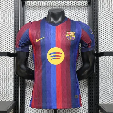 26-27 Player Barcelona Home Kit S-4XL Cheap Football Jersey Wholesale Yupoo