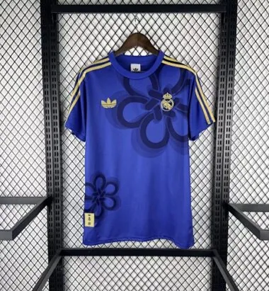 25-26 Real Madrid Chinese Knot Cultral Story Shirt Blue Kit Cheap Football Jersey Wholesale Yupoo