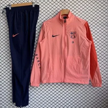25-26 Barcelona Windbreaker Jackets With Pants Cheap Football Jersey Wholesale Yupoo