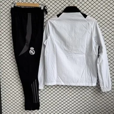 25-26 Real Madrid Windbreaker Jackets With Pants Cheap Football Jersey Wholesale Yupoo